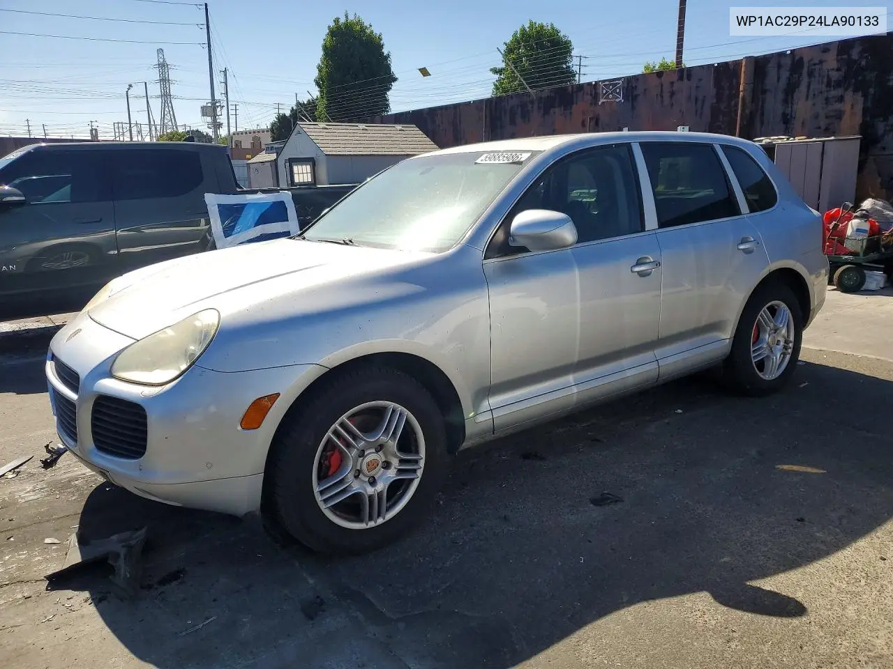 2004 Porsche Cayenne Turbo VIN: WP1AC29P24LA90133 Lot: 59885986