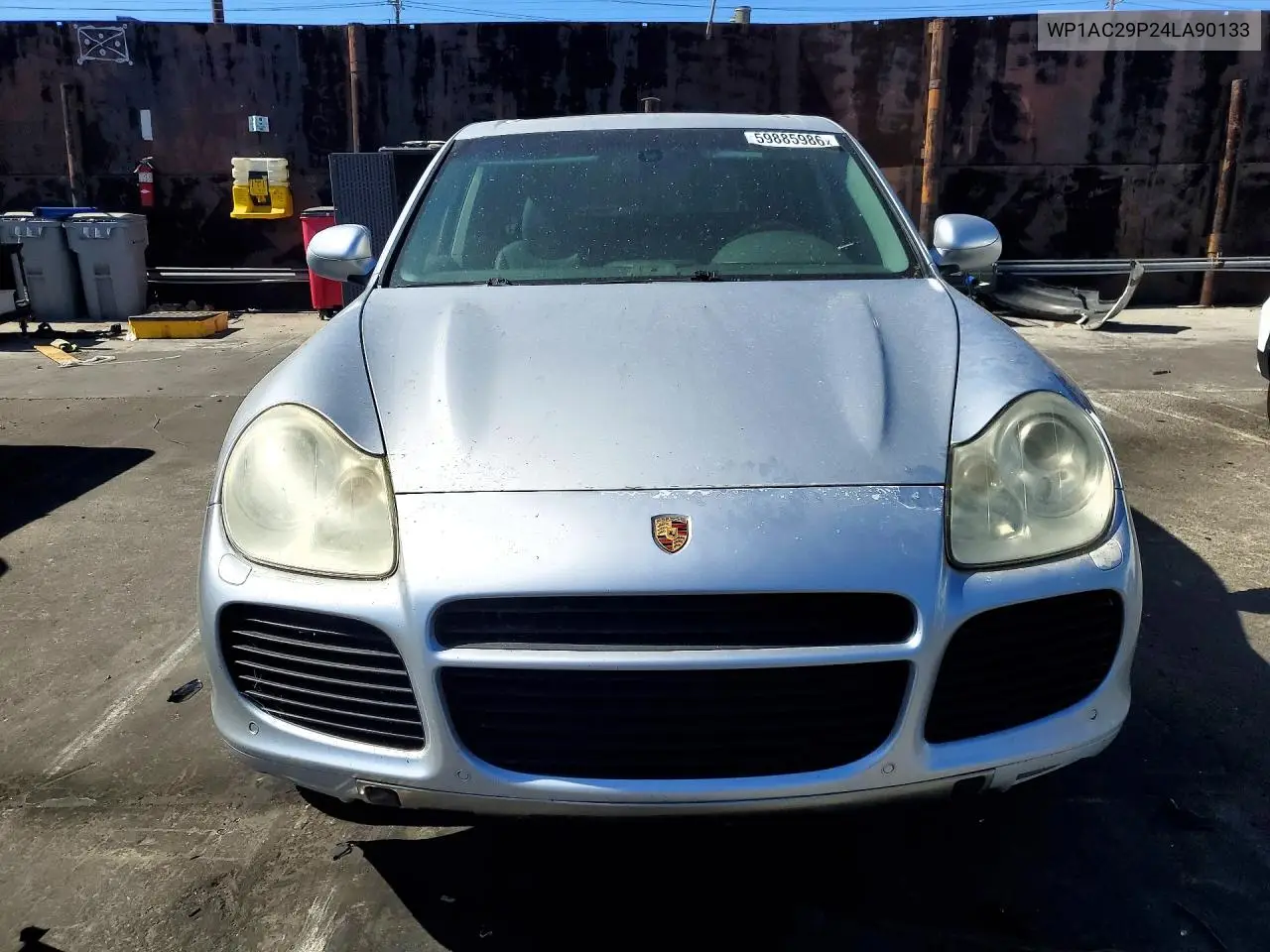 2004 Porsche Cayenne Turbo VIN: WP1AC29P24LA90133 Lot: 59885986