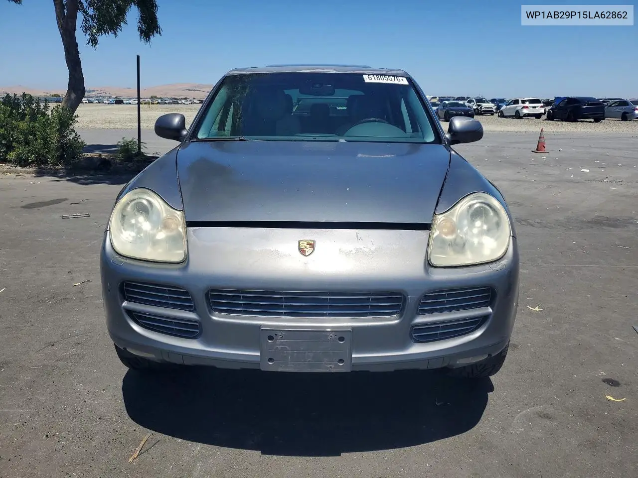 2005 Porsche Cayenne S VIN: WP1AB29P15LA62862 Lot: 61805576