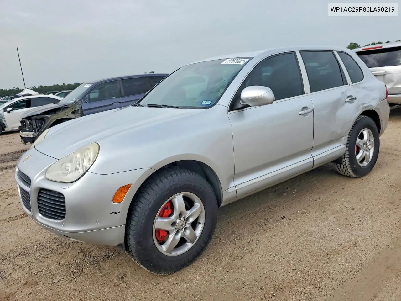 2006 Porsche Cayenne Turbo VIN: WP1AC29P86LA90219 Lot: 60676006