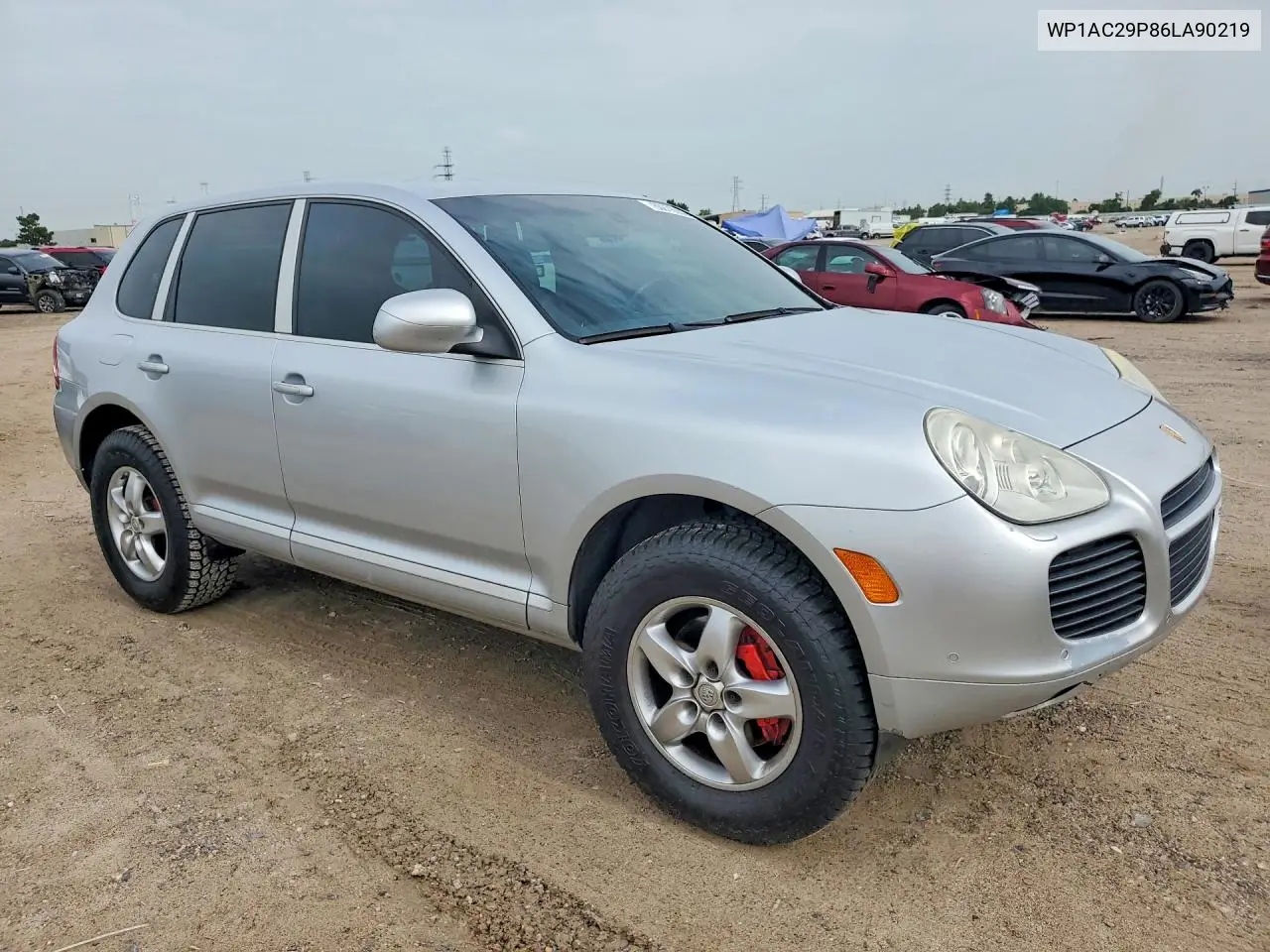 2006 Porsche Cayenne Turbo VIN: WP1AC29P86LA90219 Lot: 60676006
