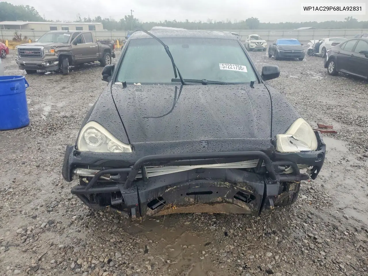 2008 Porsche Cayenne VIN: WP1AC29P68LA92831 Lot: 57221756