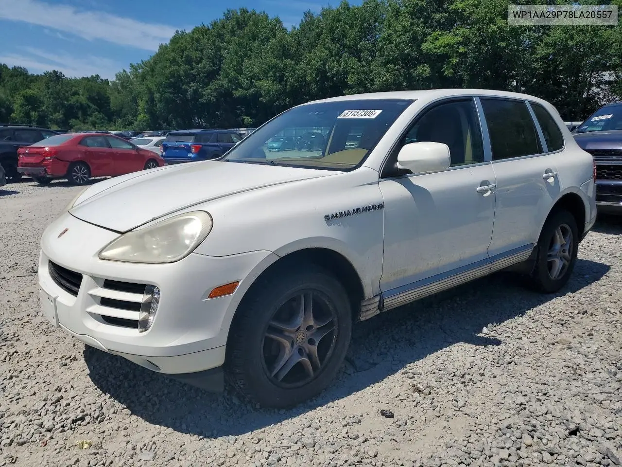 2008 Porsche Cayenne VIN: WP1AA29P78LA20557 Lot: 61157306