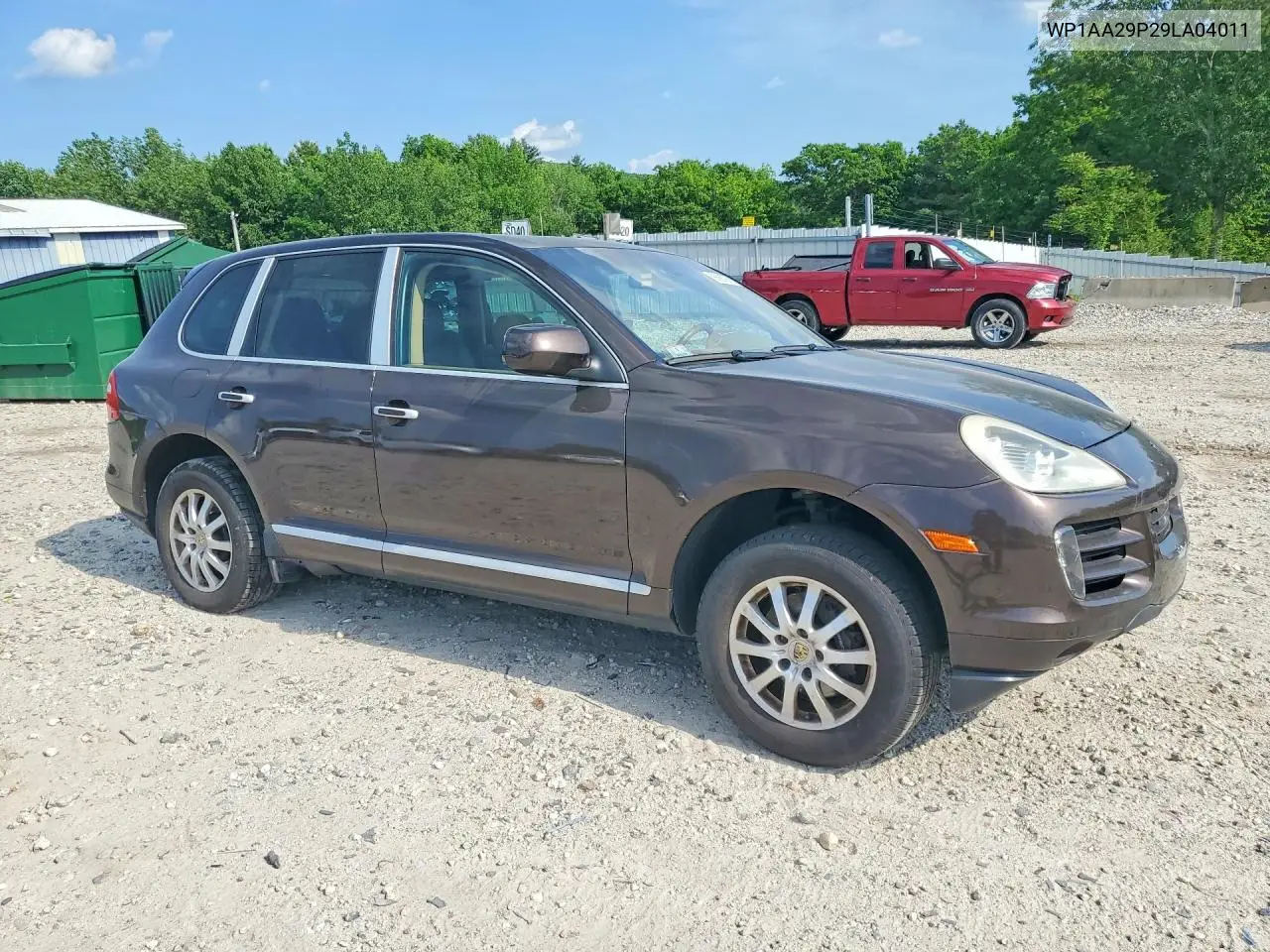 2009 Porsche Cayenne VIN: WP1AA29P29LA04011 Lot: 56666796