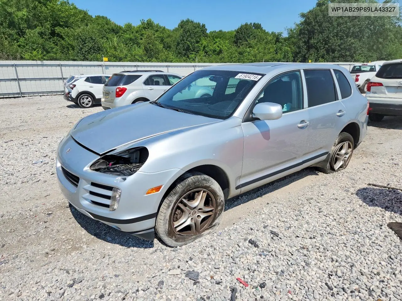 2009 Porsche Cayenne S VIN: WP1AB29P89LA43327 Lot: 61904216