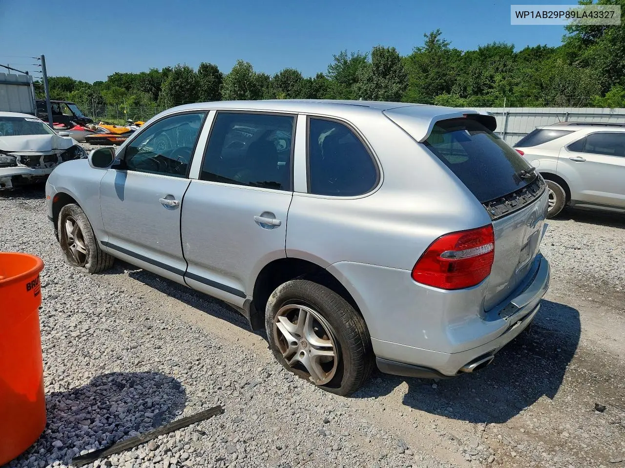 2009 Porsche Cayenne S VIN: WP1AB29P89LA43327 Lot: 61904216