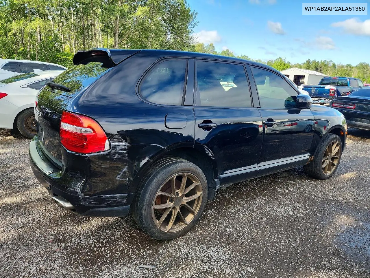 2010 Porsche Cayenne VIN: WP1AB2AP2ALA51360 Lot: 62234666