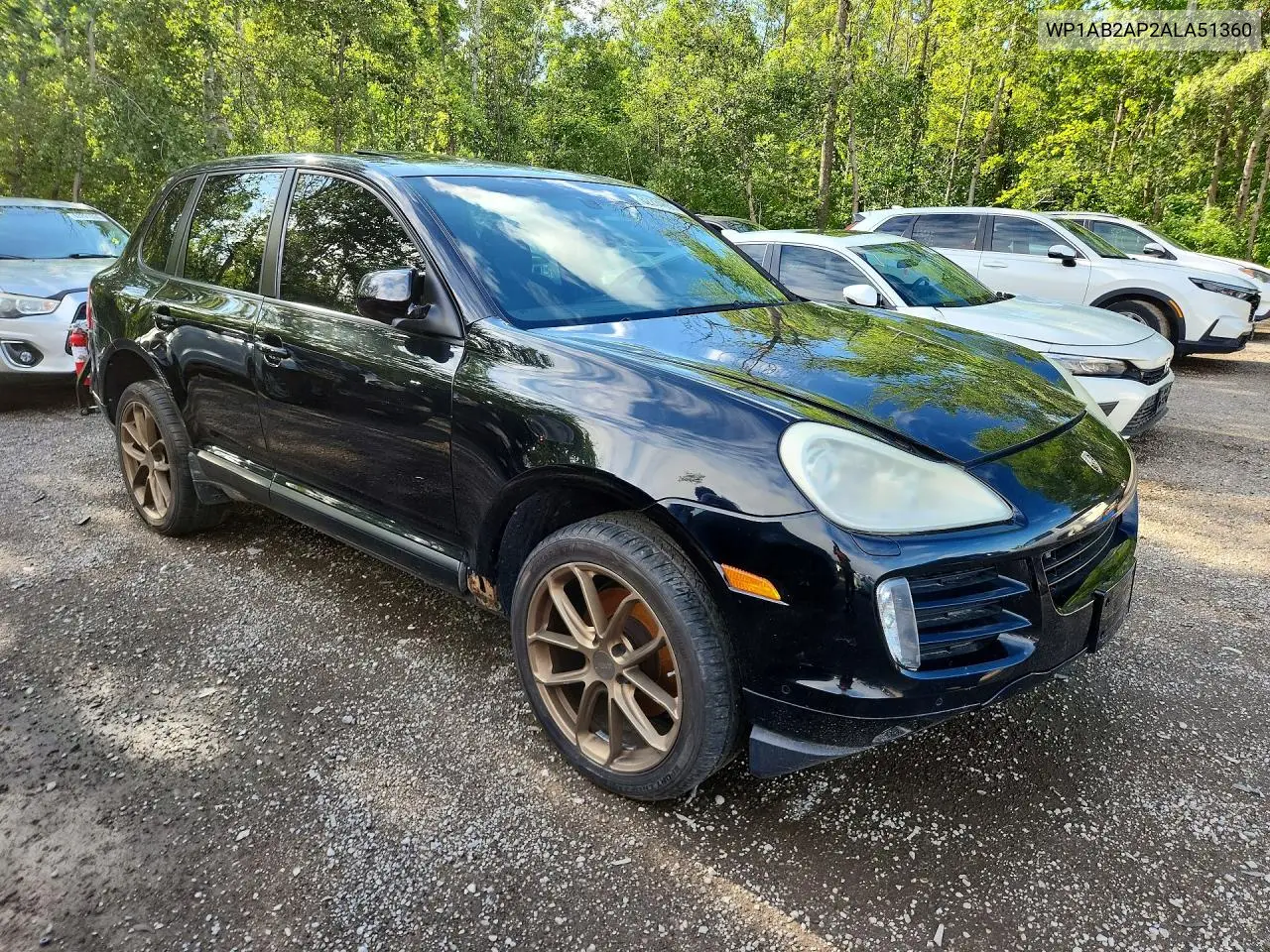 2010 Porsche Cayenne VIN: WP1AB2AP2ALA51360 Lot: 62234666