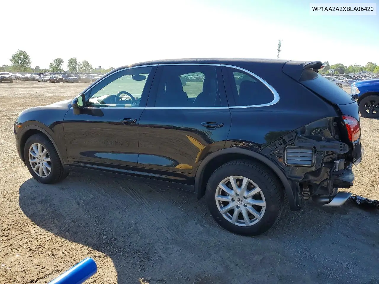 2011 Porsche Cayenne VIN: WP1AA2A2XBLA06420 Lot: 52141386