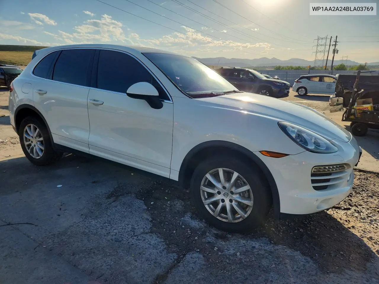 2011 Porsche Cayenne VIN: WP1AA2A24BLA03769 Lot: 57539986