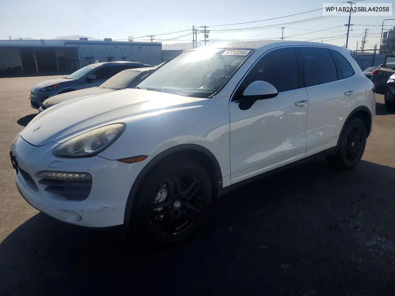 2011 Porsche Cayenne S VIN: WP1AB2A25BLA42058 Lot: 57713206
