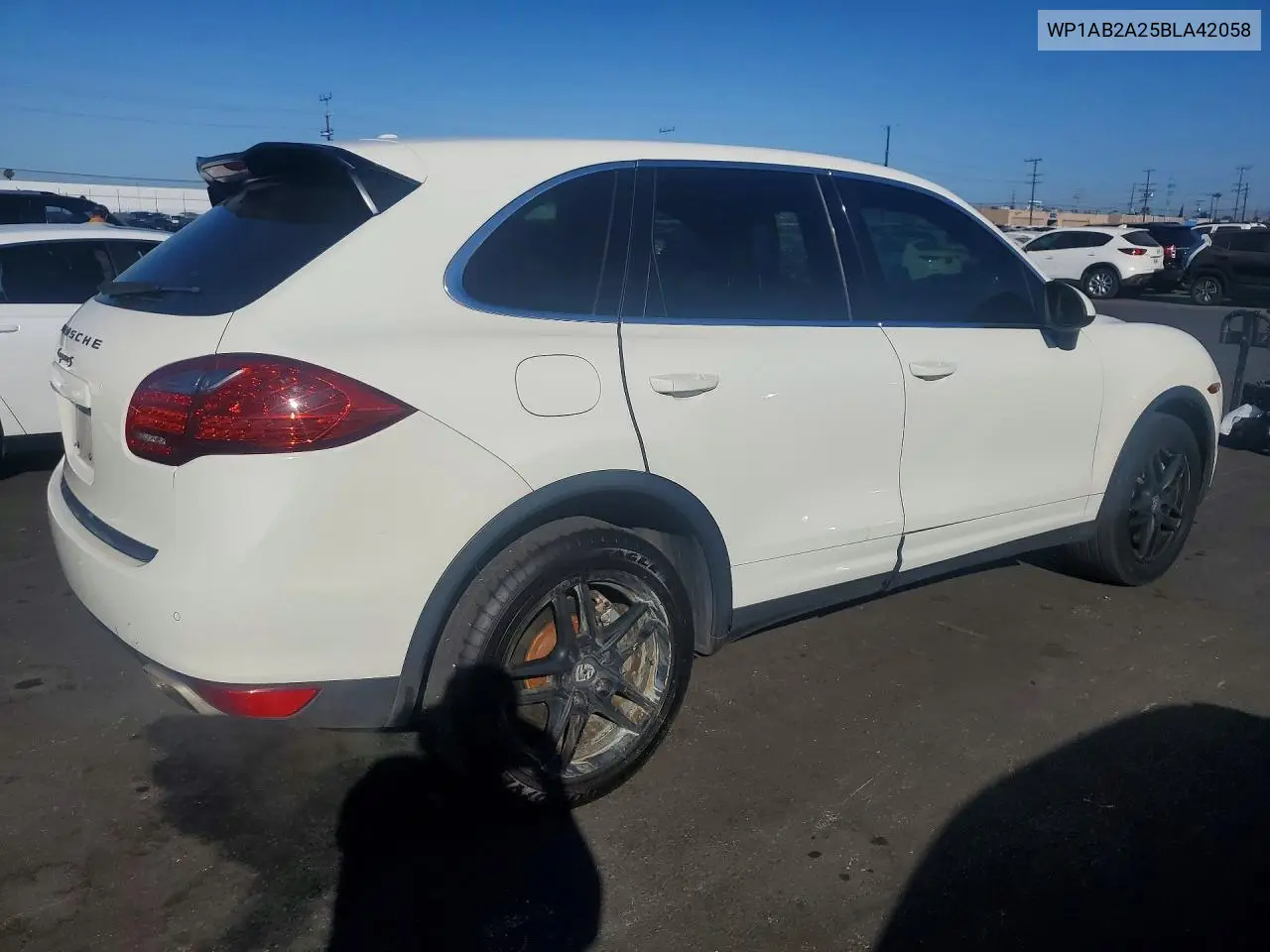 2011 Porsche Cayenne S VIN: WP1AB2A25BLA42058 Lot: 57713206