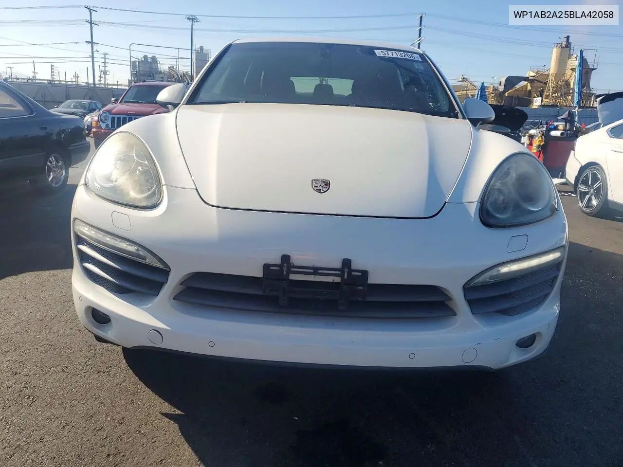 2011 Porsche Cayenne S VIN: WP1AB2A25BLA42058 Lot: 57713206