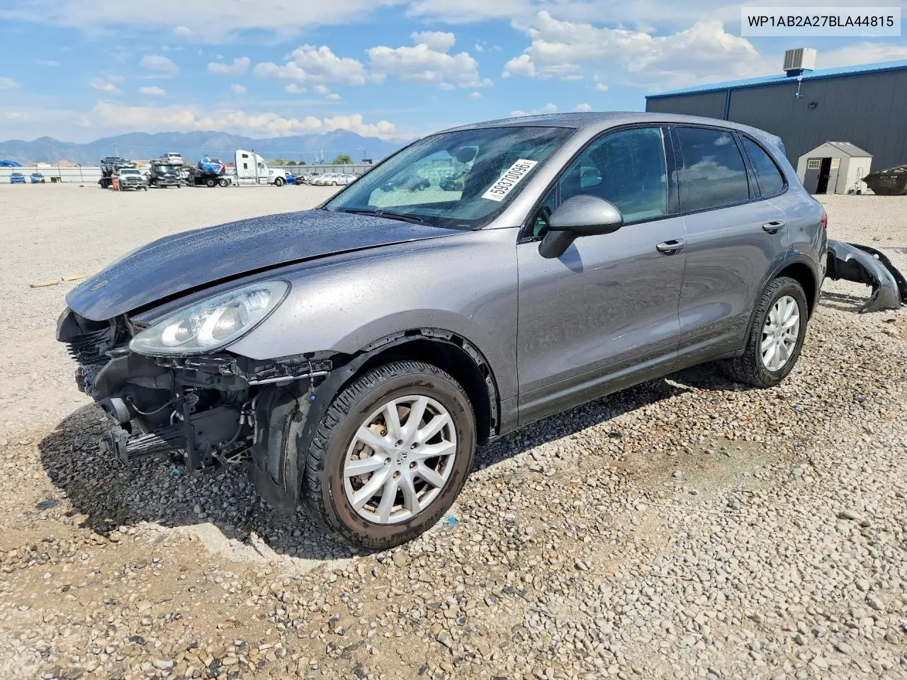 2011 Porsche Cayenne S VIN: WP1AB2A27BLA44815 Lot: 59370096