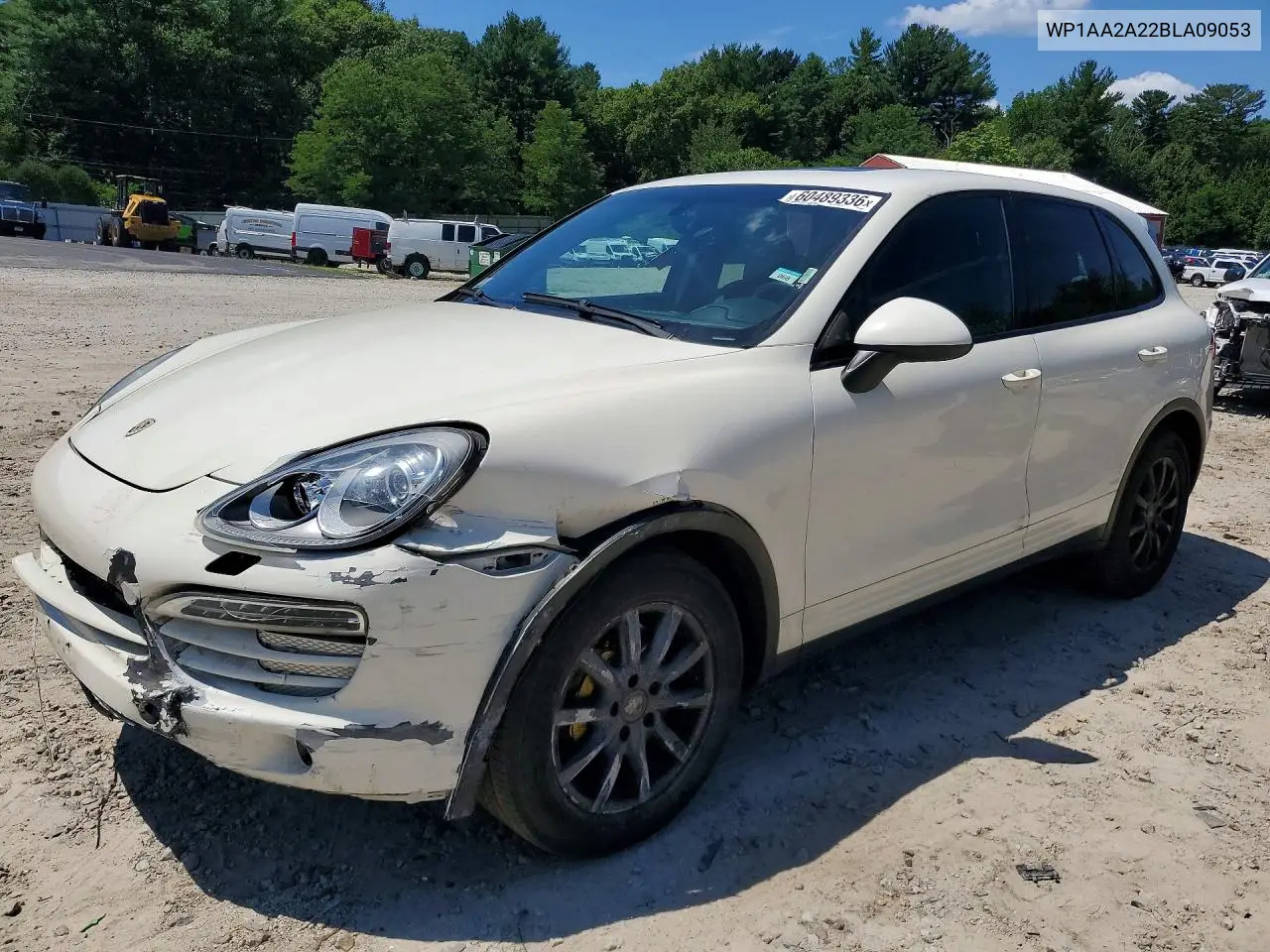 2011 Porsche Cayenne VIN: WP1AA2A22BLA09053 Lot: 60489336