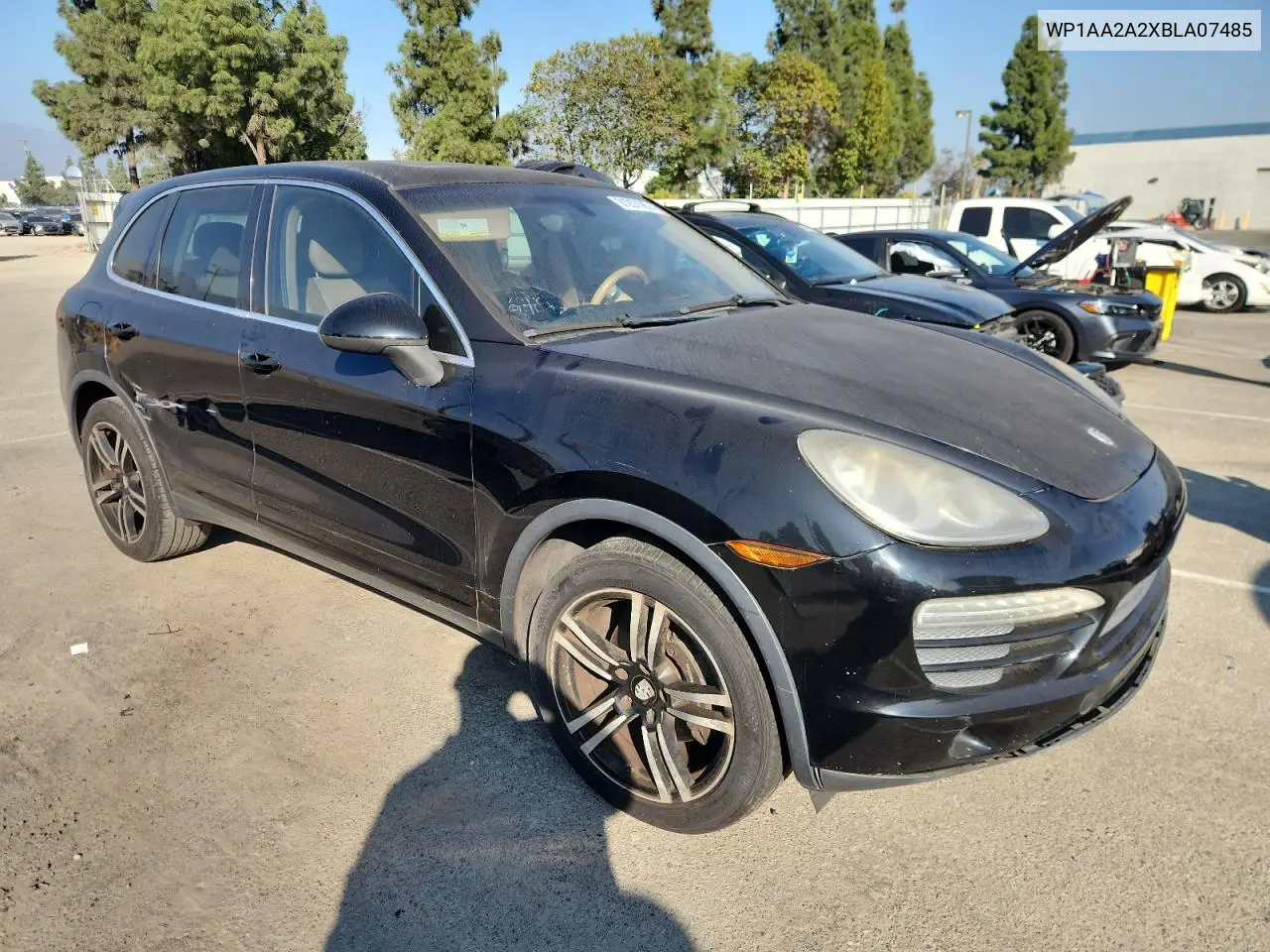 WP1AA2A2XBLA07485 2011 Porsche Cayenne