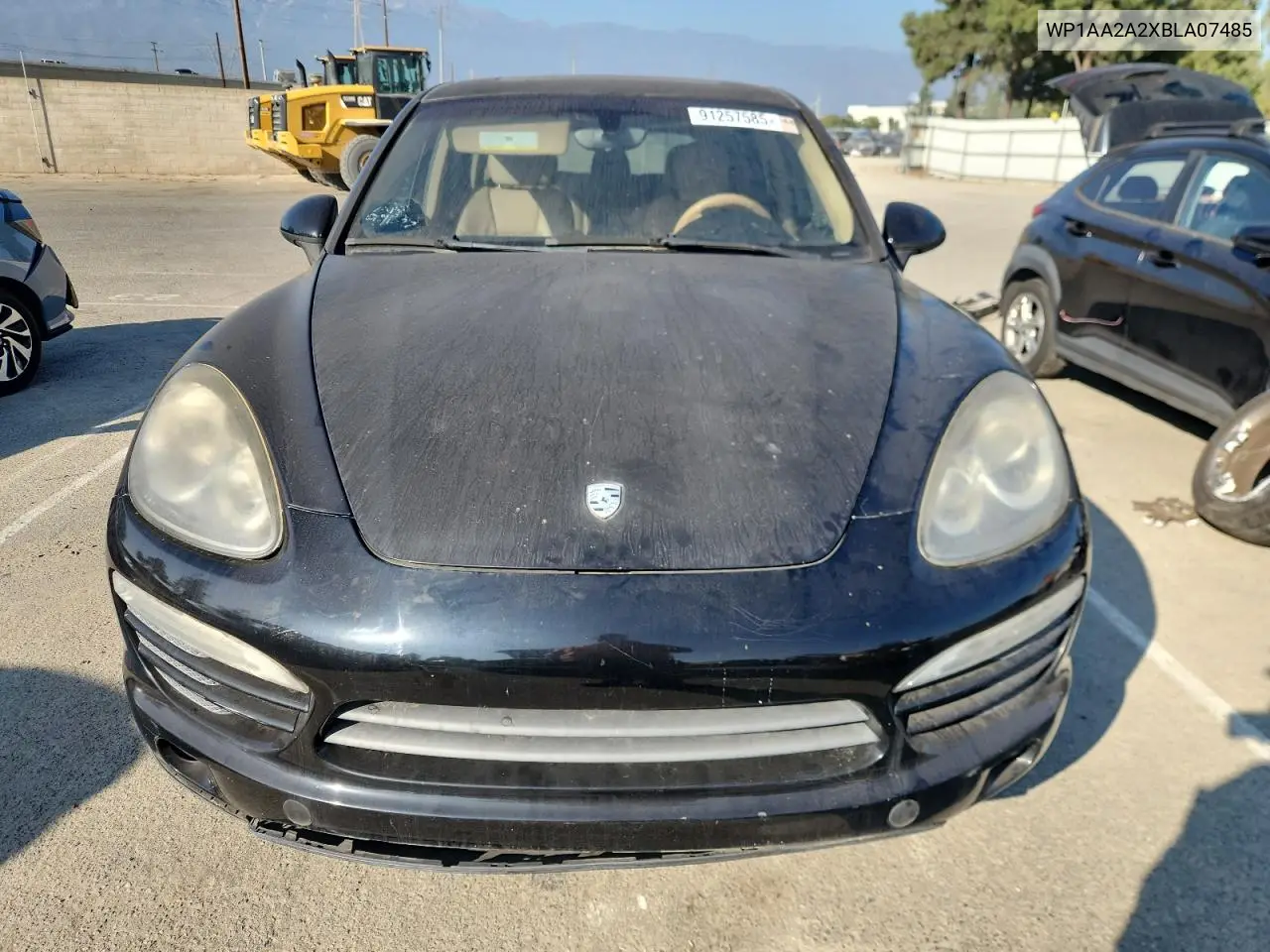 WP1AA2A2XBLA07485 2011 Porsche Cayenne