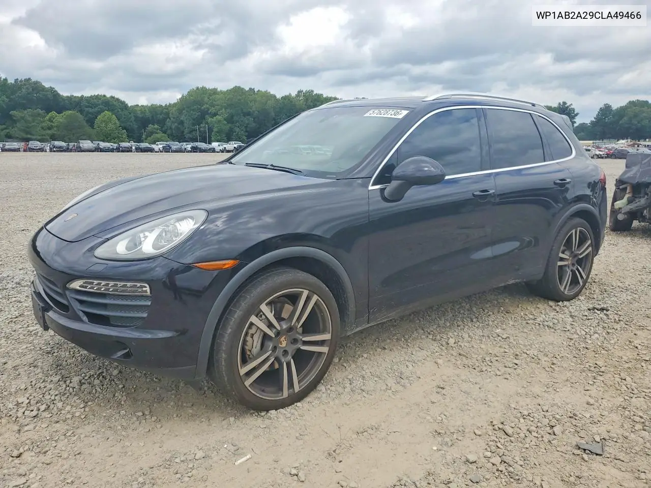 2012 Porsche Cayenne S VIN: WP1AB2A29CLA49466 Lot: 57628736