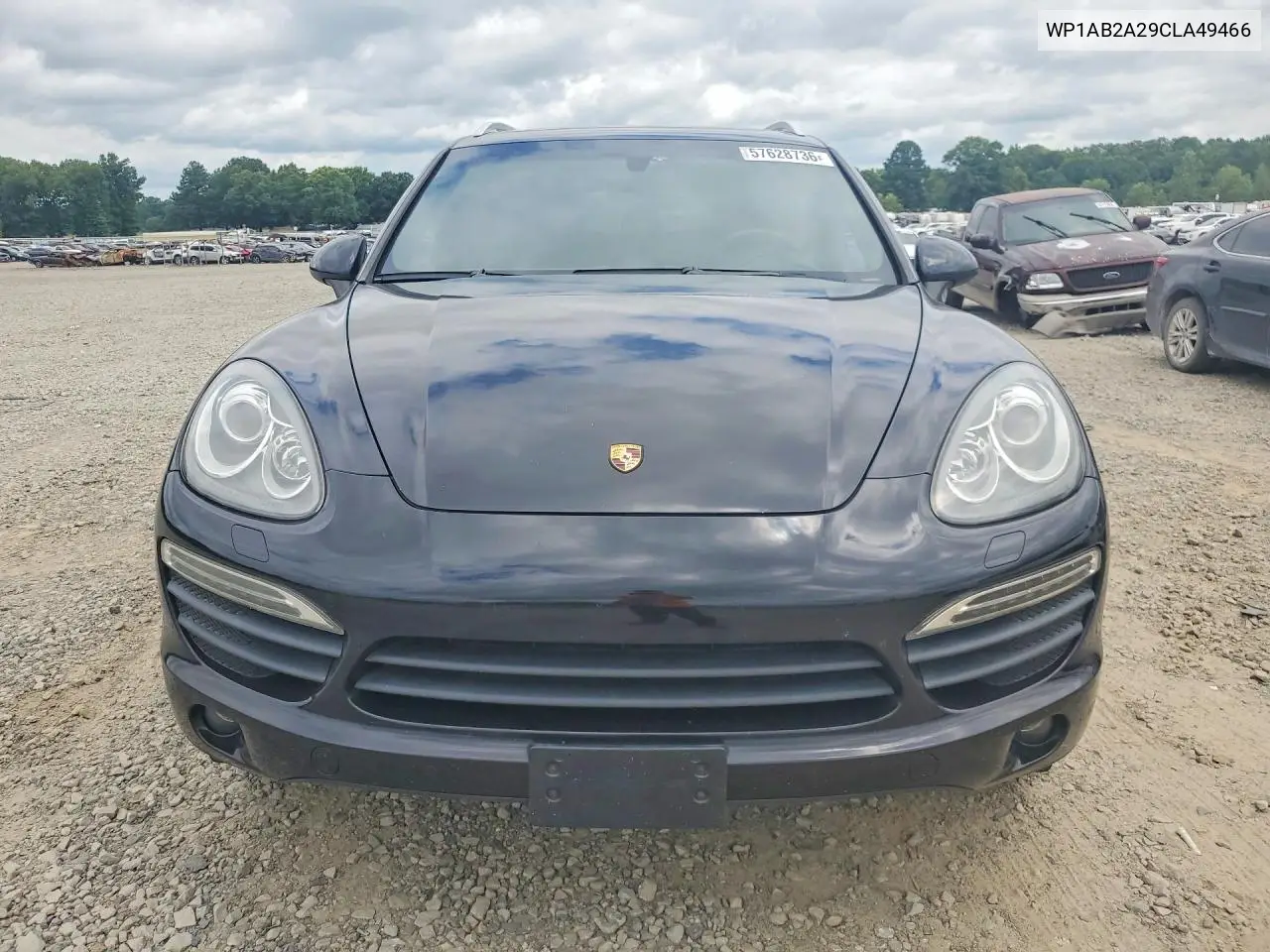 2012 Porsche Cayenne S VIN: WP1AB2A29CLA49466 Lot: 57628736