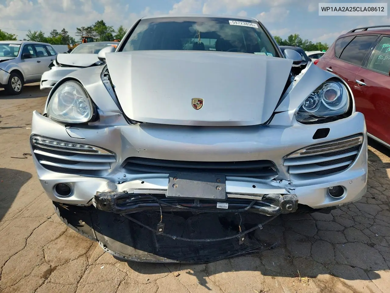 2012 Porsche Cayenne VIN: WP1AA2A25CLA08612 Lot: 59723856
