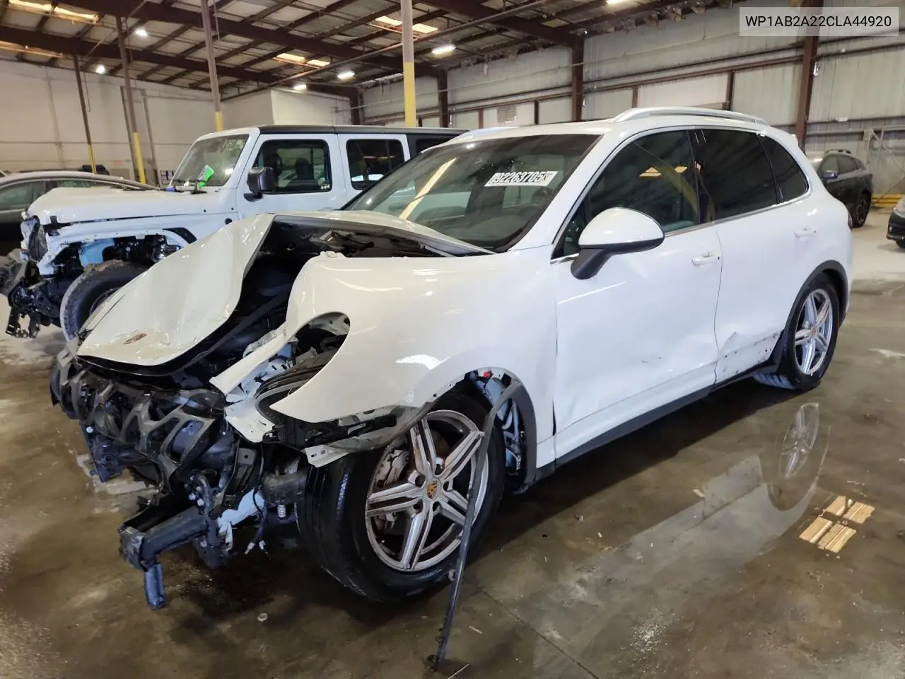 2012 Porsche Cayenne S VIN: WP1AB2A22CLA44920 Lot: 60916166