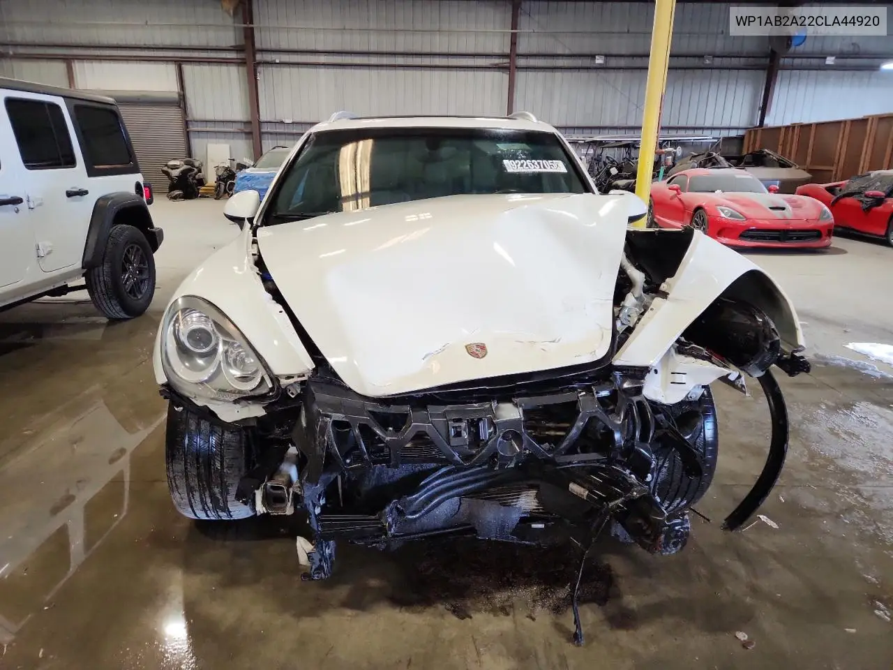 2012 Porsche Cayenne S VIN: WP1AB2A22CLA44920 Lot: 60916166