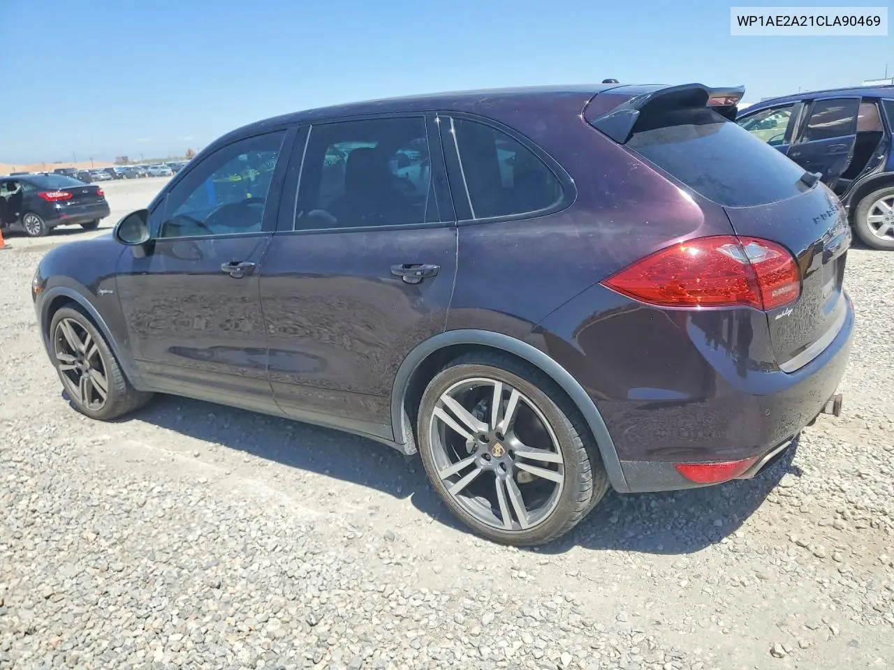 2012 Porsche Cayenne S Hybrid VIN: WP1AE2A21CLA90469 Lot: 60996116
