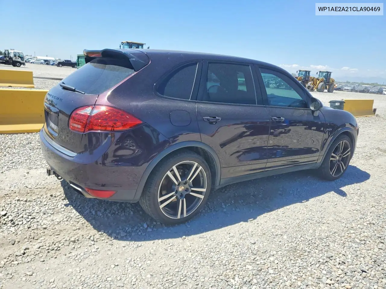 2012 Porsche Cayenne S Hybrid VIN: WP1AE2A21CLA90469 Lot: 60996116