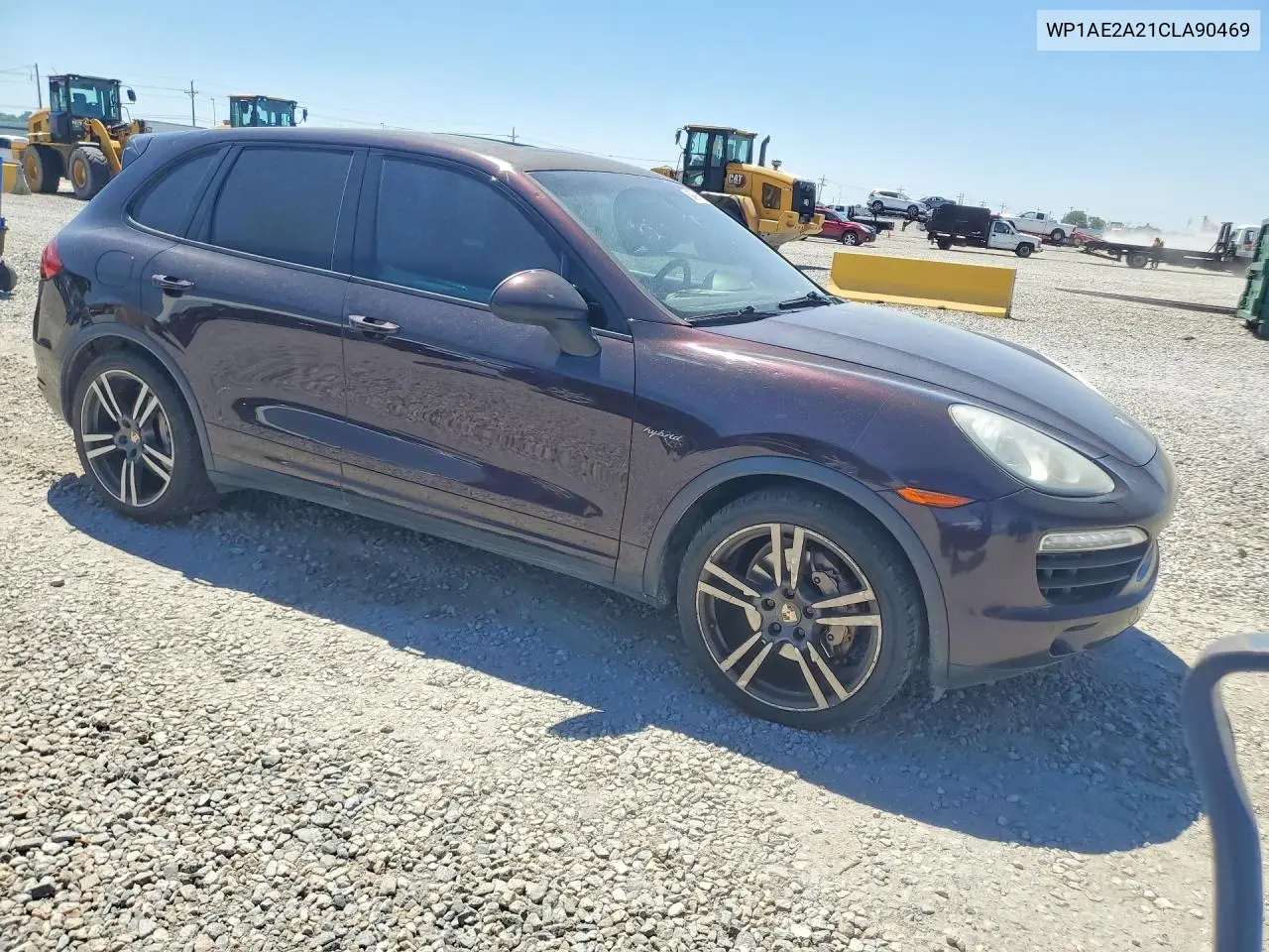 2012 Porsche Cayenne S Hybrid VIN: WP1AE2A21CLA90469 Lot: 60996116