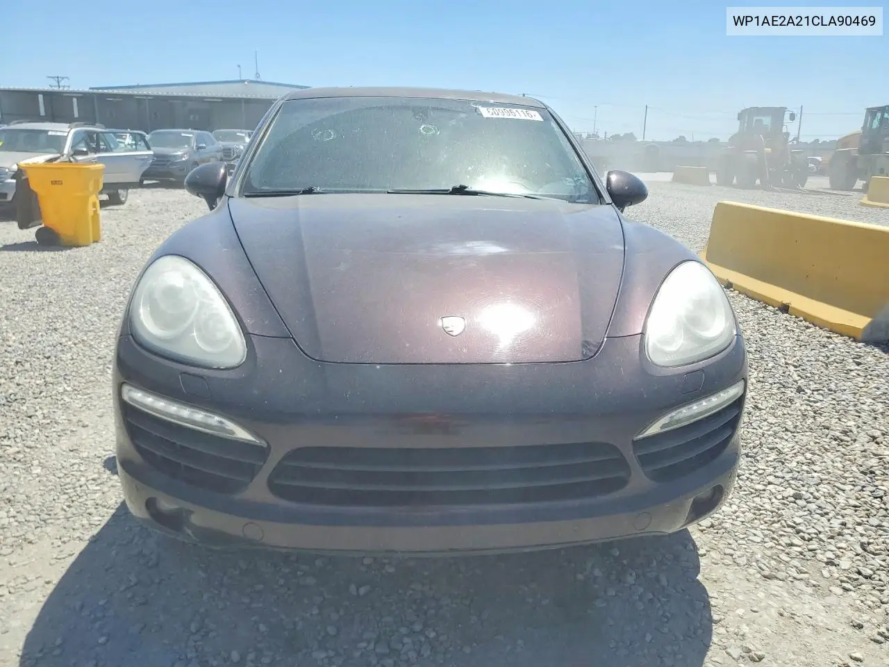 2012 Porsche Cayenne S Hybrid VIN: WP1AE2A21CLA90469 Lot: 60996116
