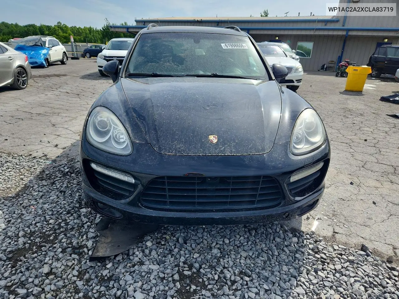 2012 Porsche Cayenne Turbo VIN: WP1AC2A2XCLA83719 Lot: 61998606