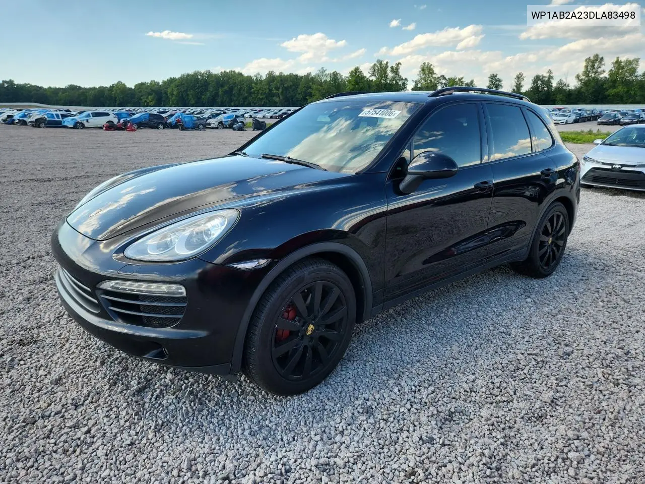 2013 Porsche Cayenne VIN: WP1AB2A23DLA83498 Lot: 57541006
