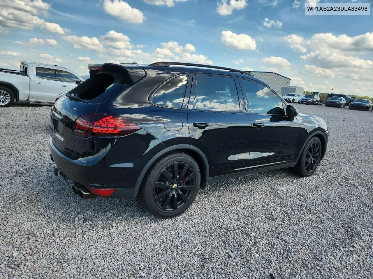 2013 Porsche Cayenne VIN: WP1AB2A23DLA83498 Lot: 57541006