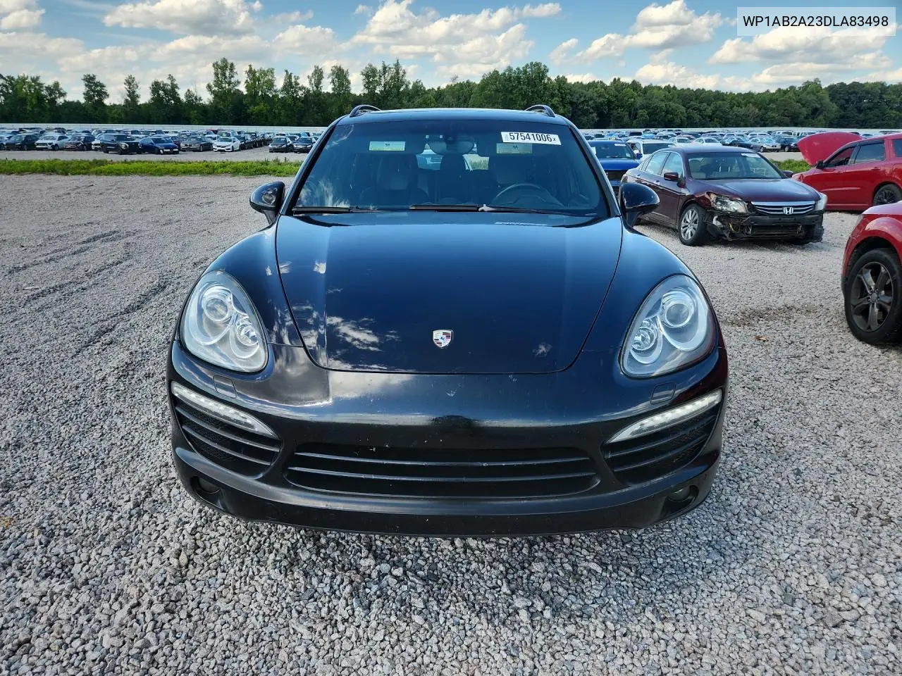 2013 Porsche Cayenne VIN: WP1AB2A23DLA83498 Lot: 57541006