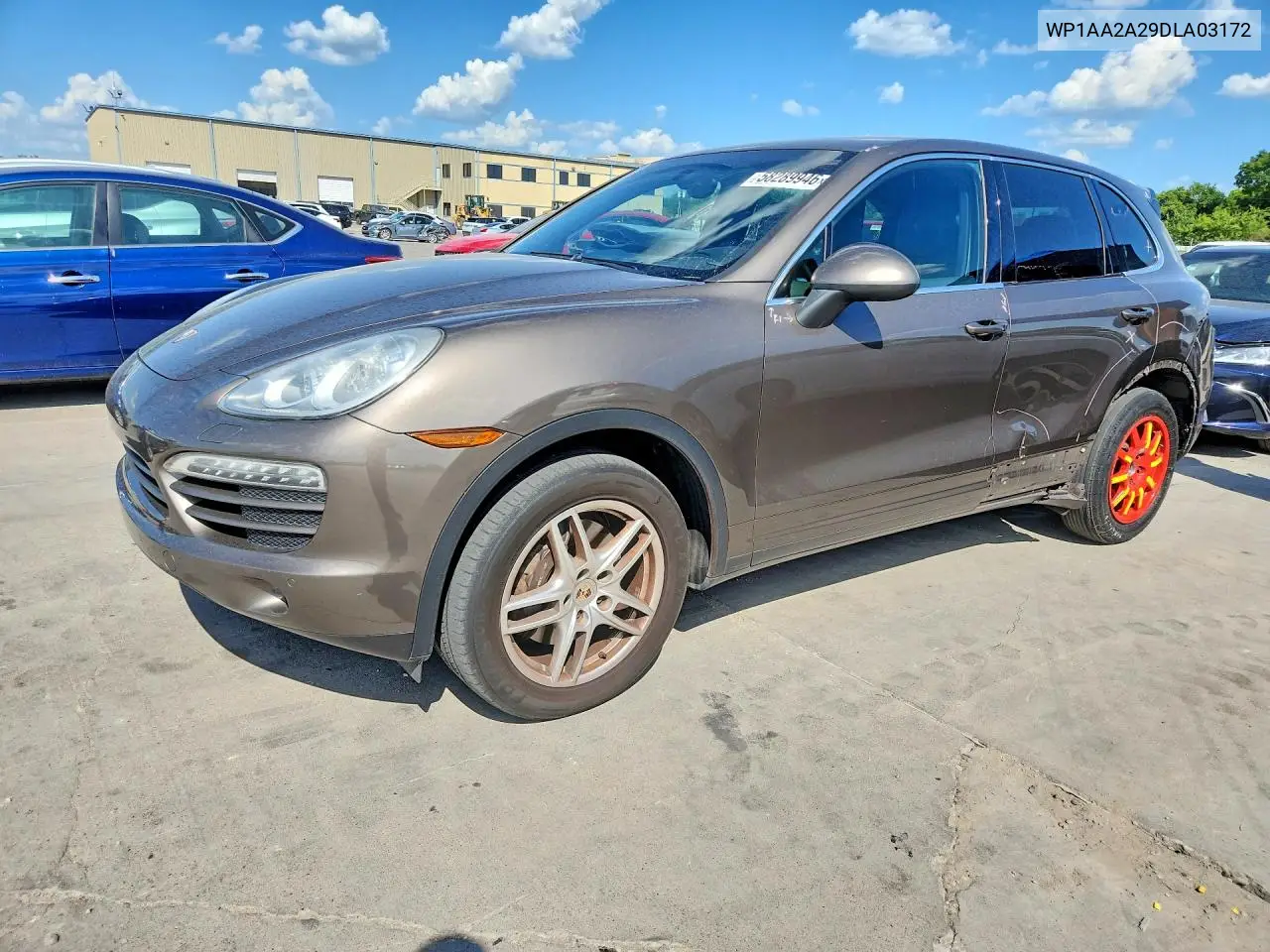 2013 Porsche Cayenne VIN: WP1AA2A29DLA03172 Lot: 58289946