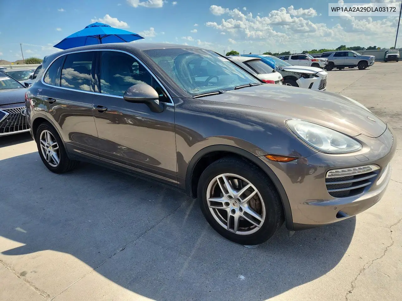 2013 Porsche Cayenne VIN: WP1AA2A29DLA03172 Lot: 58289946