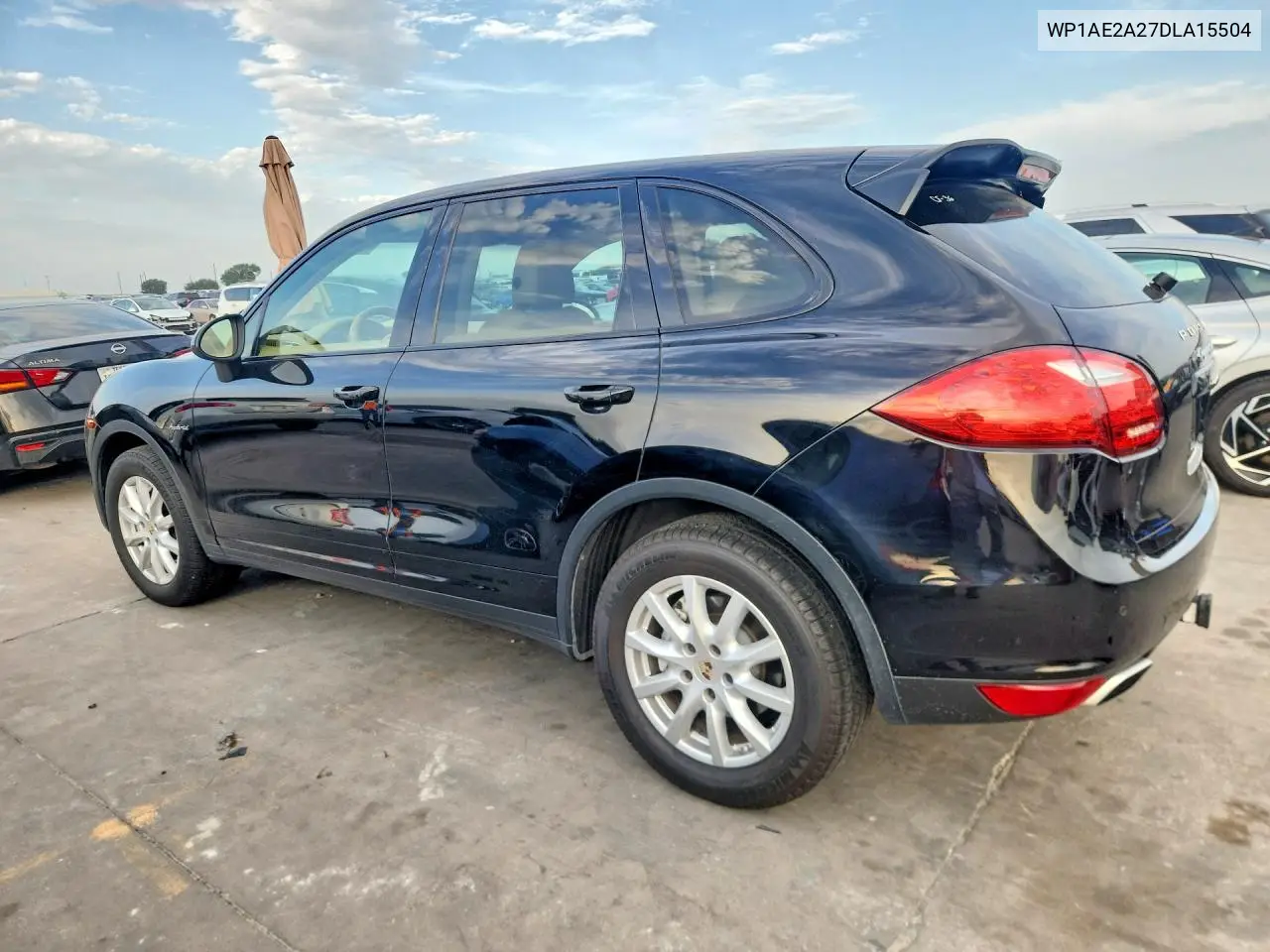 2013 Porsche Cayenne S Hybrid VIN: WP1AE2A27DLA15504 Lot: 58908136