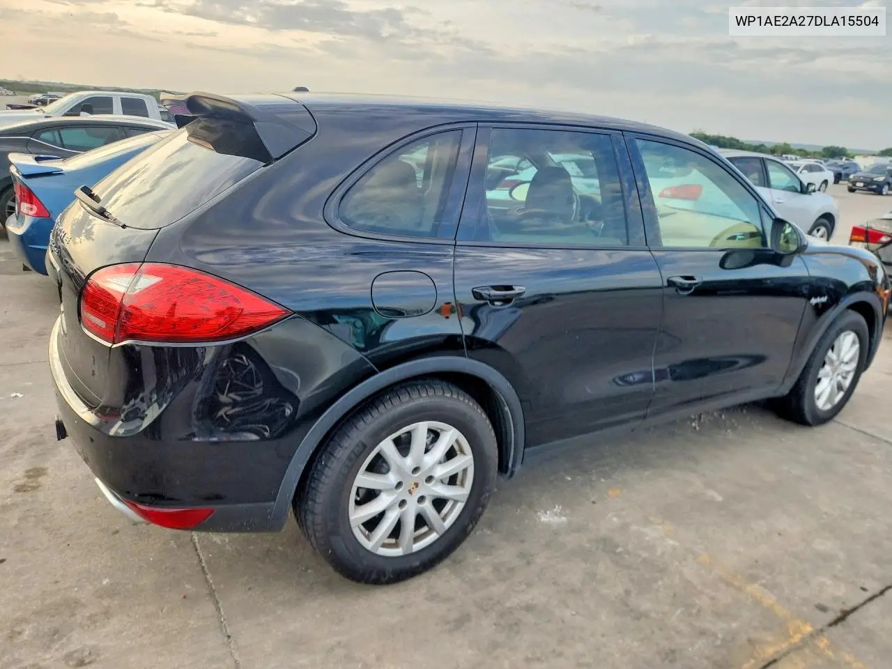 2013 Porsche Cayenne S Hybrid VIN: WP1AE2A27DLA15504 Lot: 58908136