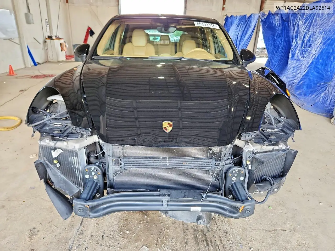 2013 Porsche Cayenne Turbo VIN: WP1AC2A22DLA92514 Lot: 60451316