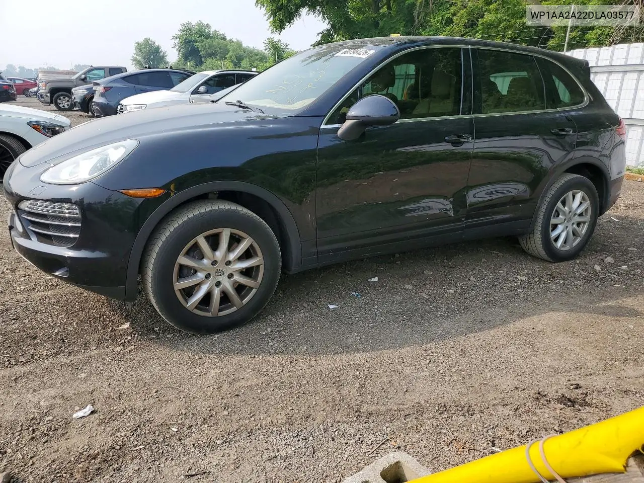 2013 Porsche Cayenne VIN: WP1AA2A22DLA03577 Lot: 60798426