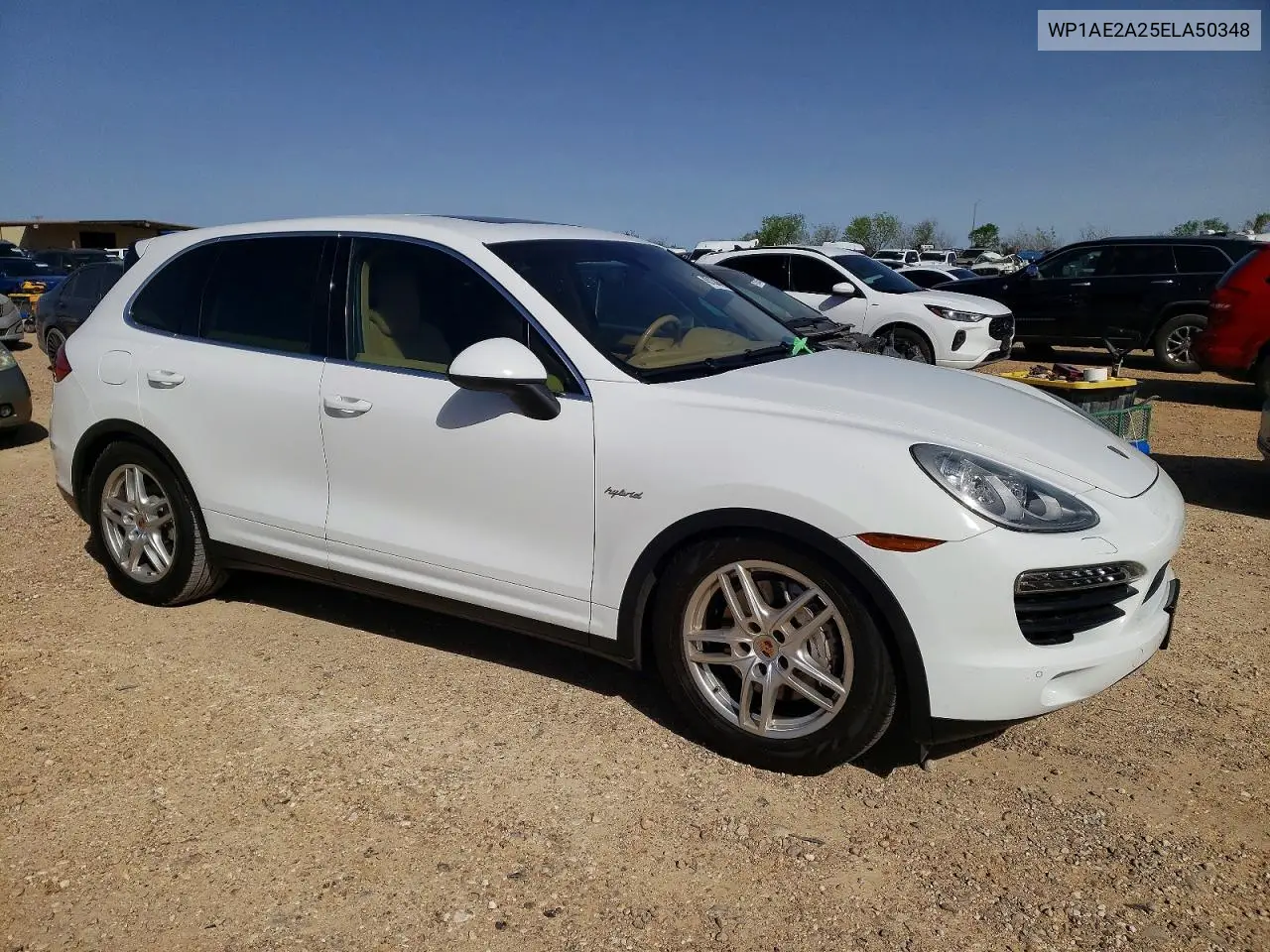 2014 Porsche Cayenne S Hybrid VIN: WP1AE2A25ELA50348 Lot: 46138876
