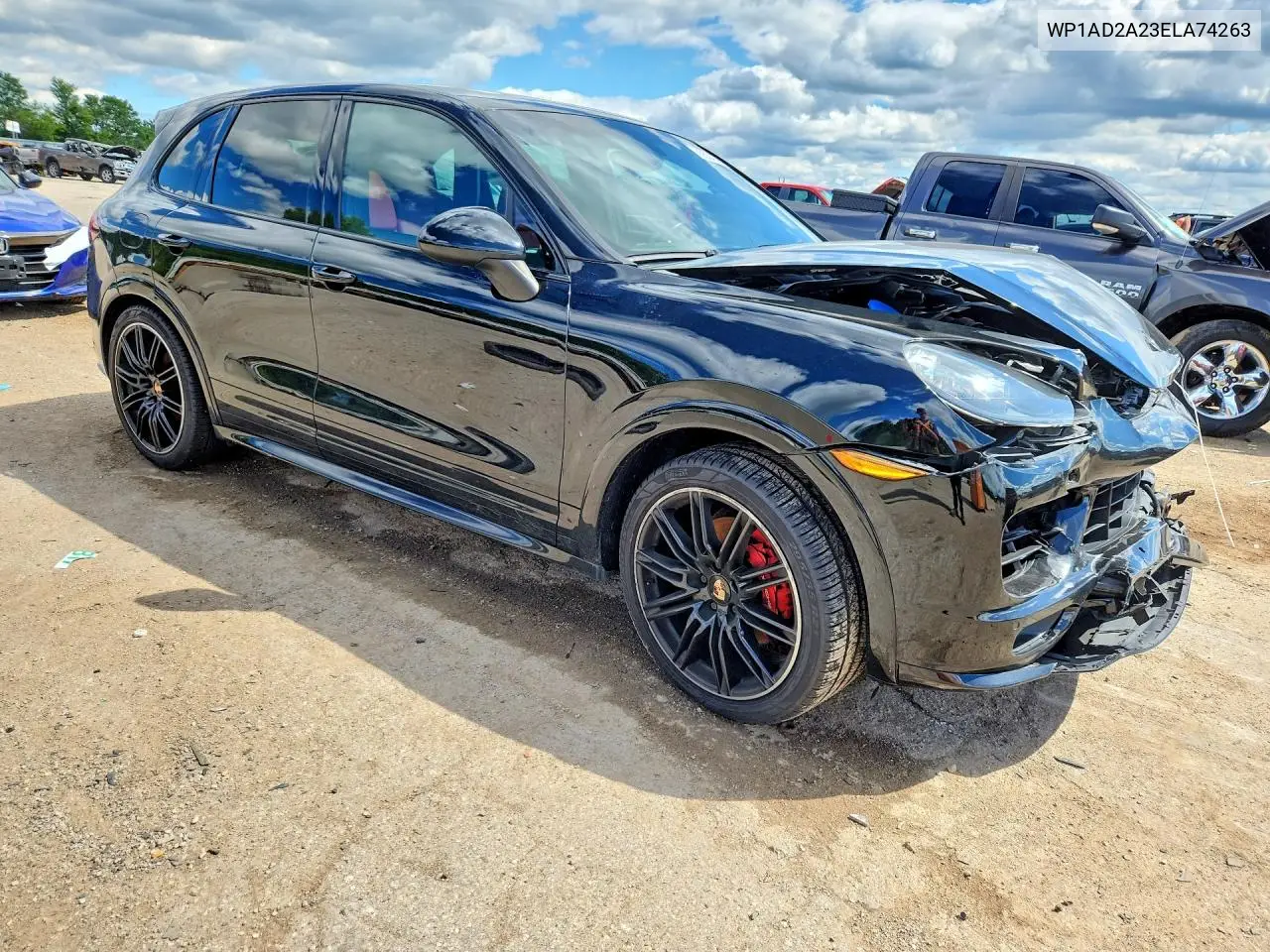 2014 Porsche Cayenne Gts VIN: WP1AD2A23ELA74263 Lot: 55534726
