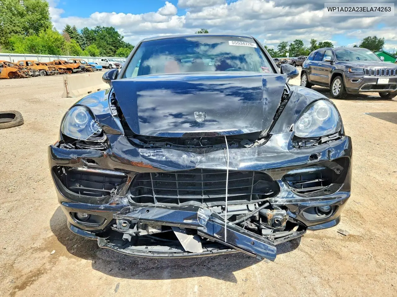 2014 Porsche Cayenne Gts VIN: WP1AD2A23ELA74263 Lot: 55534726