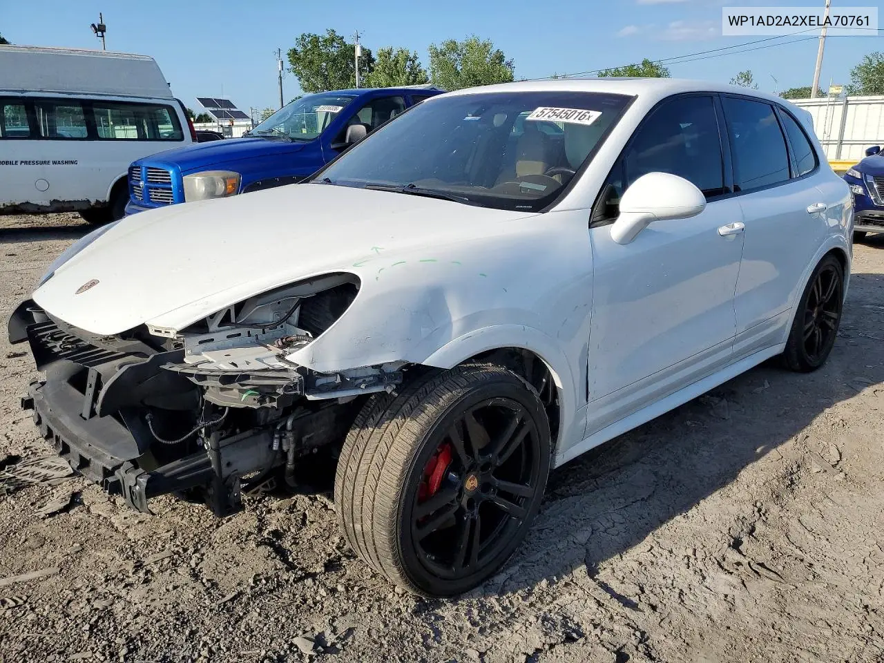 2014 Porsche Cayenne Gts VIN: WP1AD2A2XELA70761 Lot: 57545016