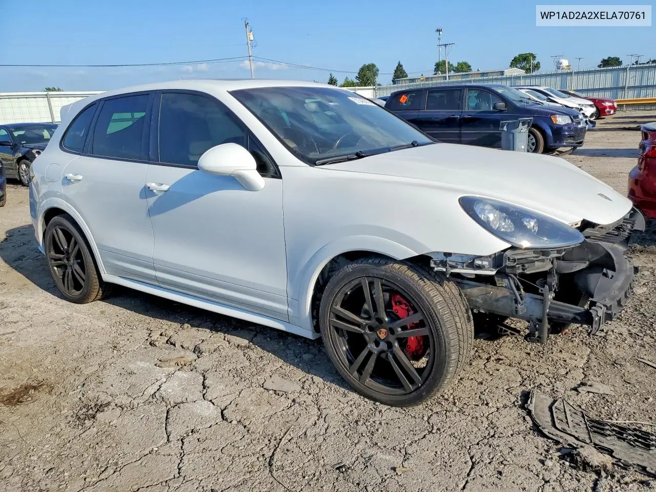 2014 Porsche Cayenne Gts VIN: WP1AD2A2XELA70761 Lot: 57545016