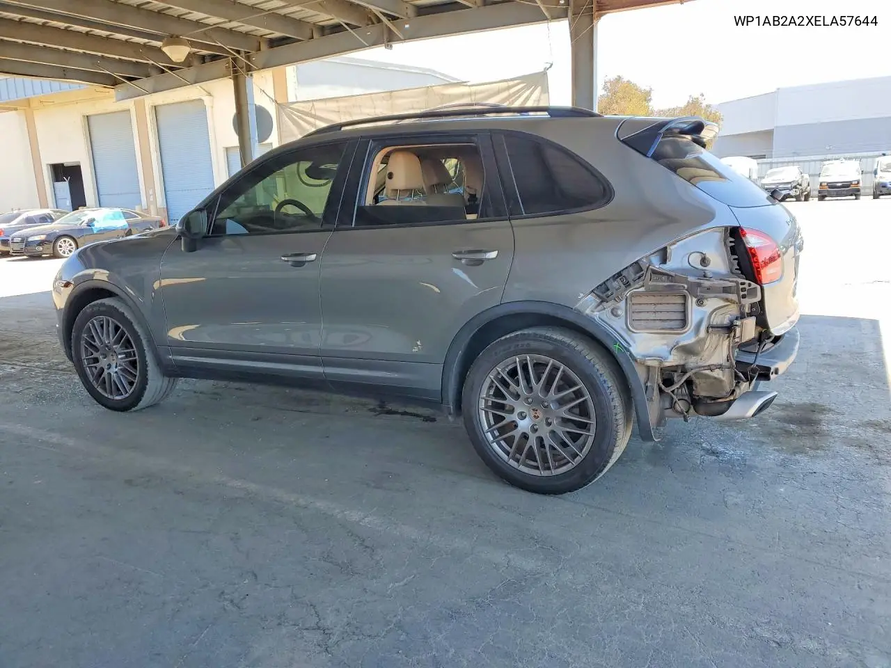 2014 Porsche Cayenne S VIN: WP1AB2A2XELA57644 Lot: 58244926