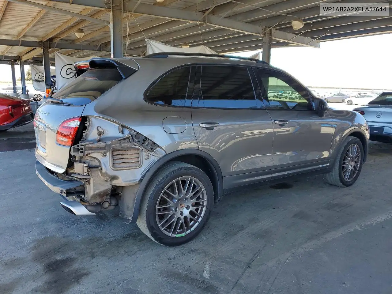 2014 Porsche Cayenne S VIN: WP1AB2A2XELA57644 Lot: 58244926