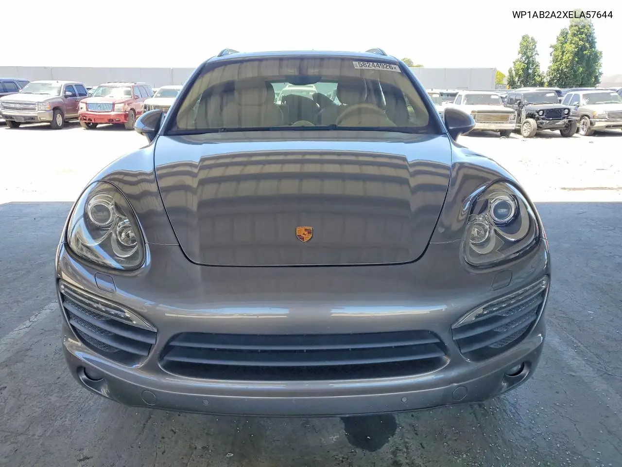 2014 Porsche Cayenne S VIN: WP1AB2A2XELA57644 Lot: 58244926