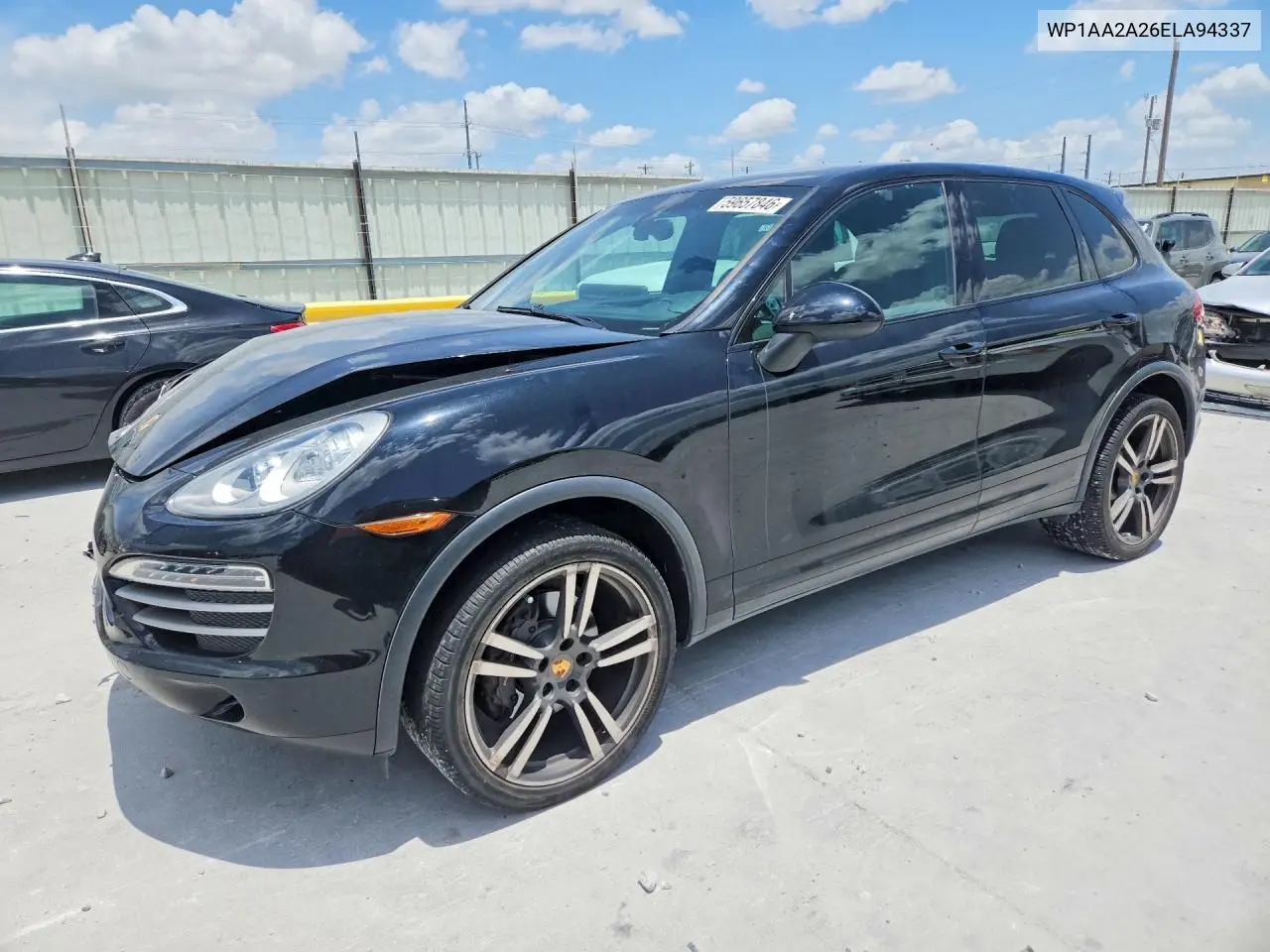 2014 Porsche Cayenne VIN: WP1AA2A26ELA94337 Lot: 59657846