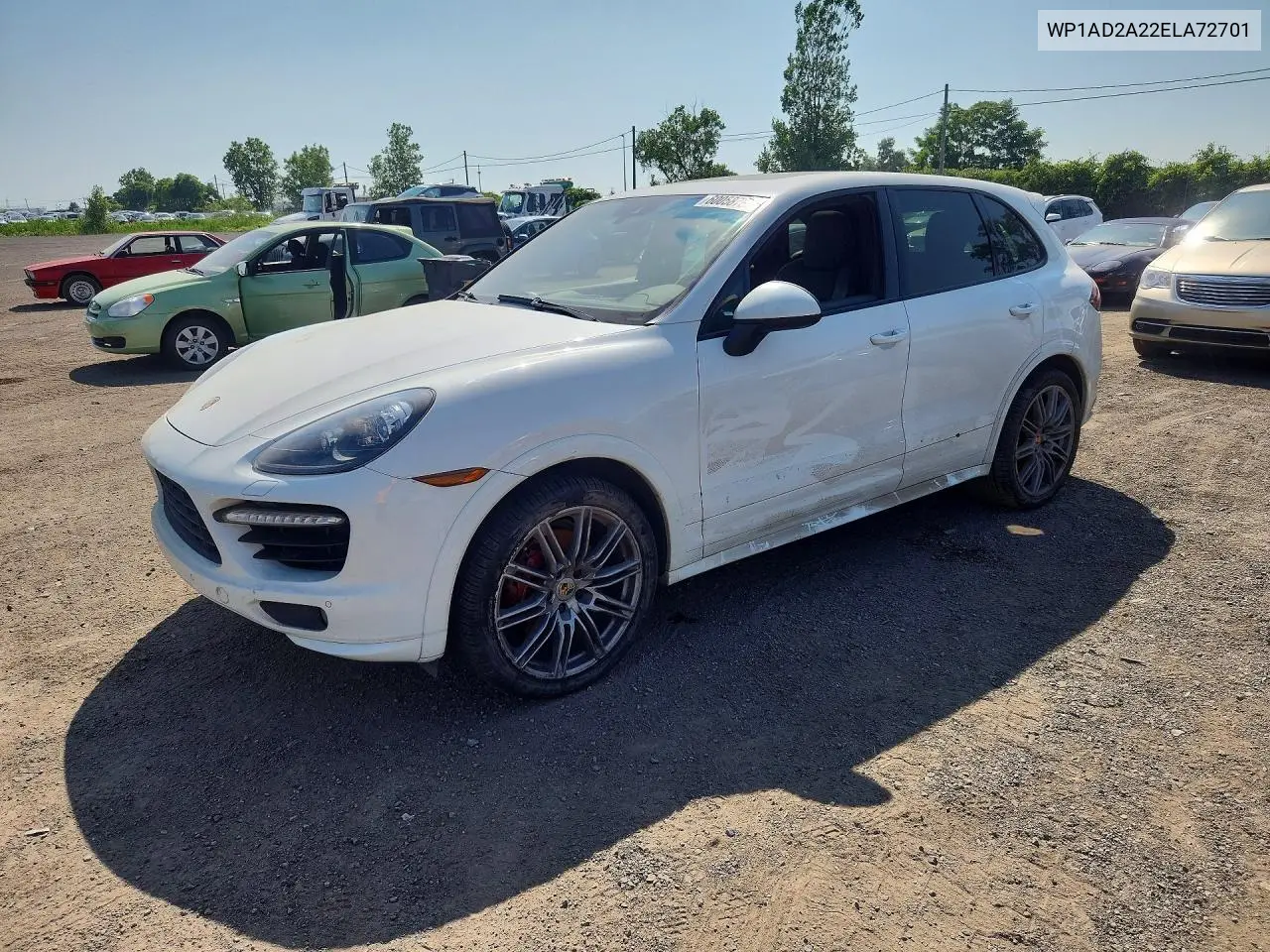 2014 Porsche Cayenne VIN: WP1AD2A22ELA72701 Lot: 60058786